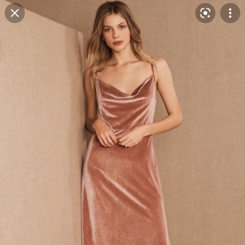 Anthropologie BHLDN Nasha Dark Mauve Maxi Dress